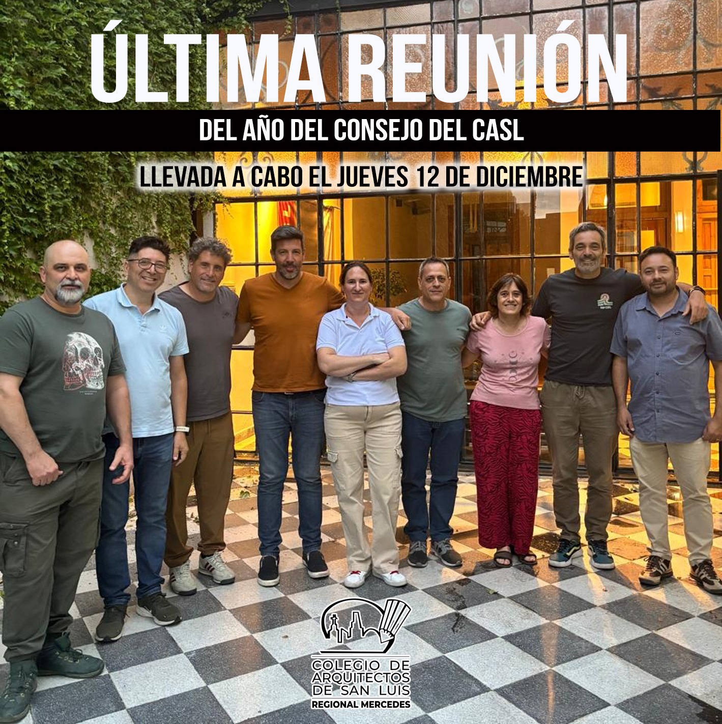 Última Reunión del Año de Consejo