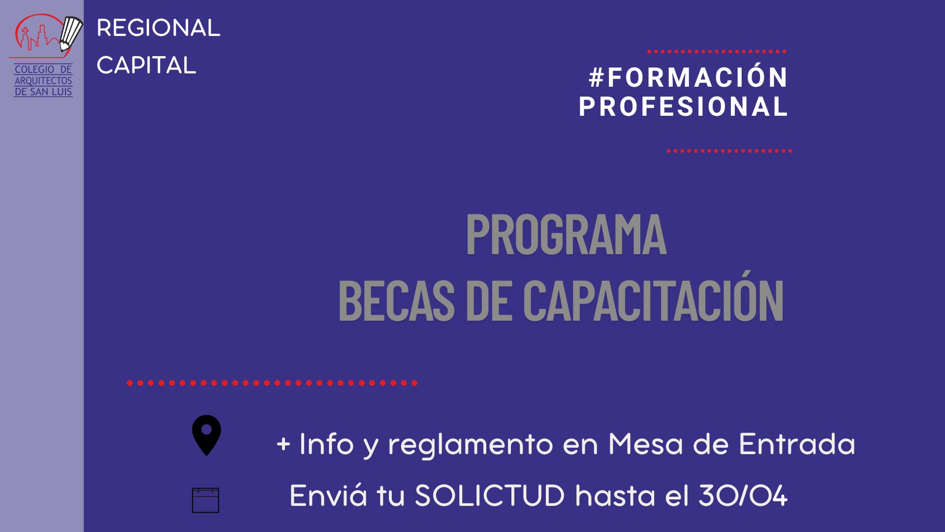 Programa de Becas de Formación Profesional