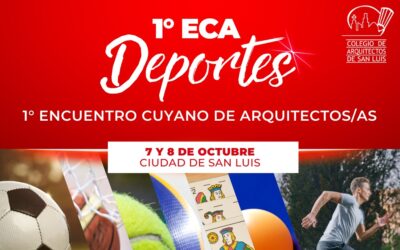 1° ECA – Encuentro Cuyano de Arquitectos/as Deportivo