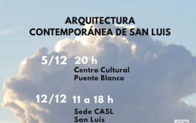 Comienza la Muestra Itinerante de Arquitectura Contemporánea de San Luis